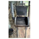 Cast Iron Smoker 23" x 16" x 53.5"- overall