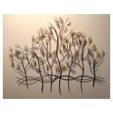 Tree Metal Wall Art 38" x 31"- leaves are