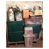 Christmas Decor in Totes