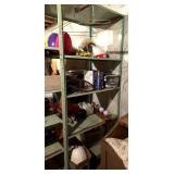 Holiday Decor, Metal Shelf, and More Contents
