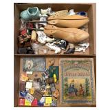 Antique Autograph Album, Antique Dissected Map of