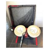 Gala Pitching Machine and Folding Net, Works