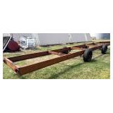 Header Trailer 4ï¿½x30ï¿½, 8 in. Channel Frame Header