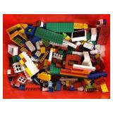 Legos in Lego Tub