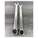 (2) Snap-On End Wrenches 27mm & 30mm