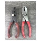 (2) Snap-On & Mac Pliers