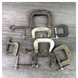 Small C Clamps 3ï¿½ and Smaller