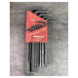 Snap-On Hex Key Set, Standard