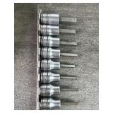 Snap-On Hex Driver Set, 3/8 Drive, Standard