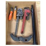 Pipe Wrenches, Spanner, Telescoping Bar