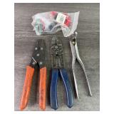 Mac Tools Crimpers, Sears Strippers, Battery