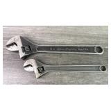 Blue Point Adj. Wrenches 12 & 15ï¿½