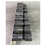 Snap-On 1/2 Drive Swivel Impact Sockets, STD.