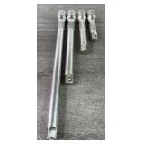 (4) Snap-On 1/2 Chrome Extensions 11ï¿½,8,5,3