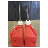 (2) 5 Gallon Fuel Cans