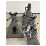 (4) Jack Stands, One missing head