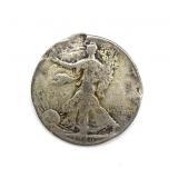 1946 Walking Liberty Half Dollar - denting