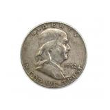 1952-D Franklin Half Dollar