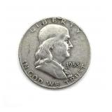 1953-D Franklin Half Dollar