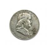 1952-D Franklin Half Dollar