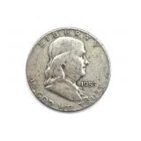 1953-D Franklin Half Dollar