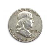 1958 Franklin Half Dollar
