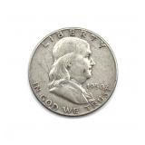 1950 Franklin Half Dollar