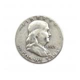 1953-S Franklin Half Dollar