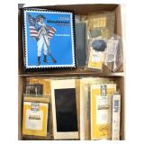 Empty Scott Minuteman Stamp Album, Scott Stamp