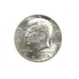 1964 Kennedy Half Dollar - scratching noted