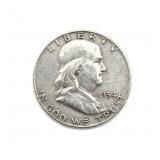 1954-D Franklin Half Dollar