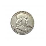 1952-D Franklin Half Dollar