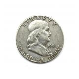 1951-S Franklin Half Dollar