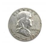 1954 Franklin Half Dollar