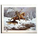 "Wolves" by Chuck Ren Signed and Numbered Print