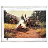 "Prayer to the White Buffalo" by Chuck Ren Signed