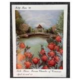 1990 Tulip Time Belle Plaine, Kansas Signed and