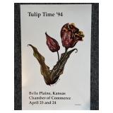 1994 Tulip Time Belle Plaine, Kansas Signed and