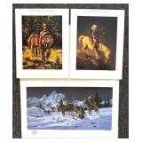 "The Vanishing American" by Chuck Ren Signed and