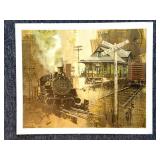 Train Print 22" x 18"