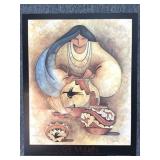 Ge Mullan Dagenbela Galeria San Antonio Print 20"