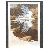 Examination Proof Bev Doolittle Print 21" x