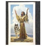 "The Guardian" by David Wright Print, Signed and