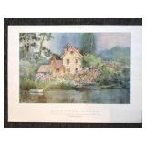 "Millpond House" by Dawna Barton Print 35.25" x
