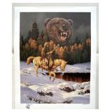 "The Knight of the Grizzly" by Chuck Ren Signed