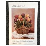 1995 Tulip Time Belle Plaine, Kansas Signed and