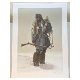 "Hivernant" by David Wright Print, Signed and