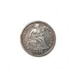 1877 Seated Liberty Dime