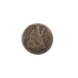 1891 Seated Liberty Dime