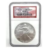 2006 American Silver Eagle, NGC Graded MS 69 -